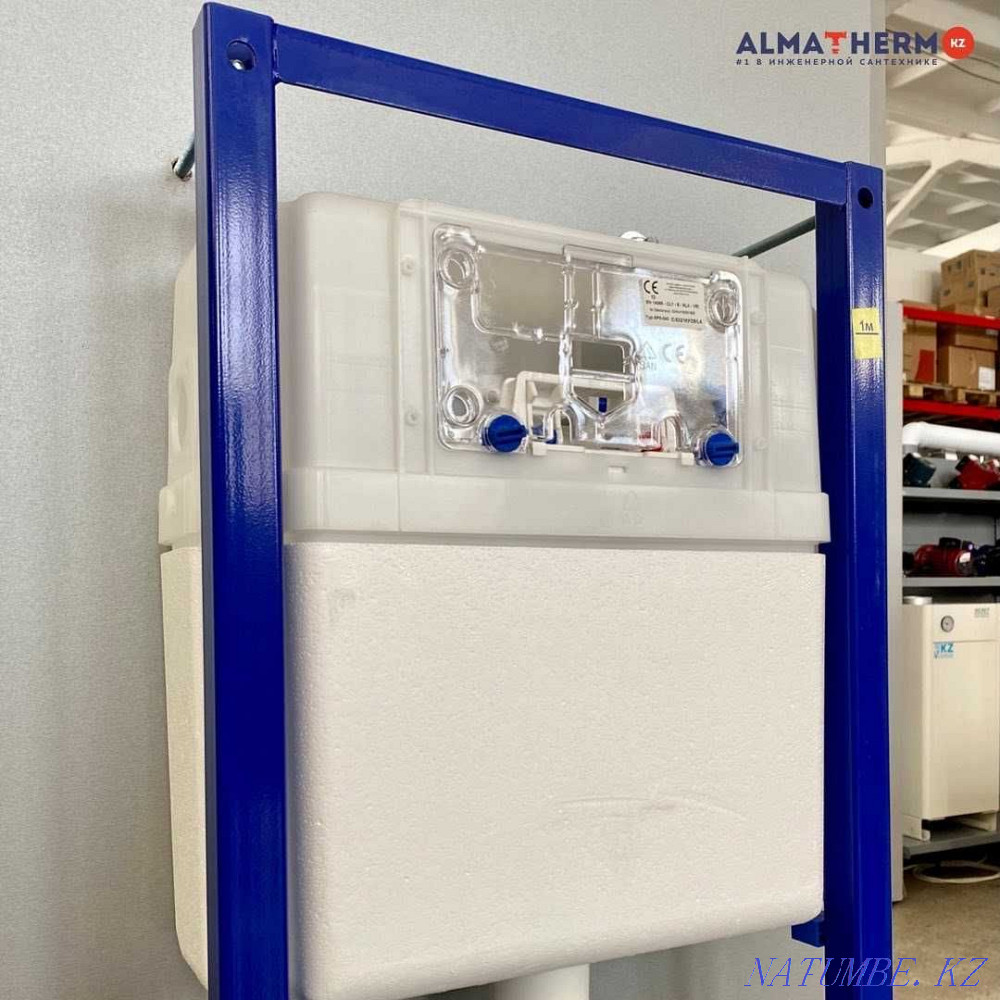 Installation of Cersanit Link Pro for wall-hung WCs Aqtobe - photo 3