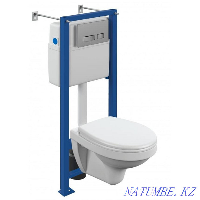 Toilet bowl with installation included Astana - photo 3