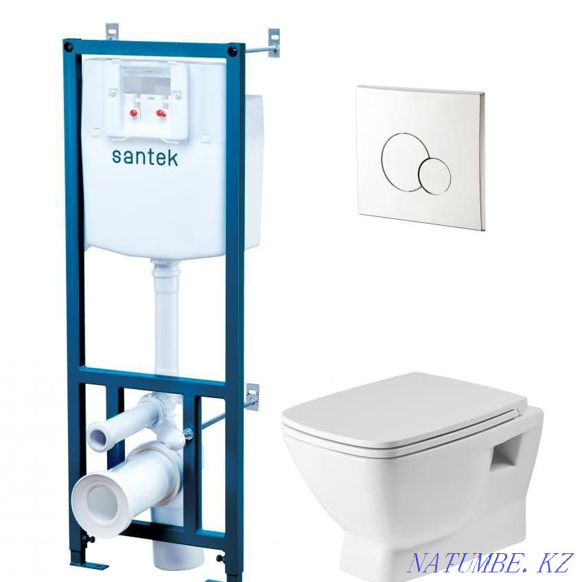 Toilet bowl with installation included Astana - photo 1