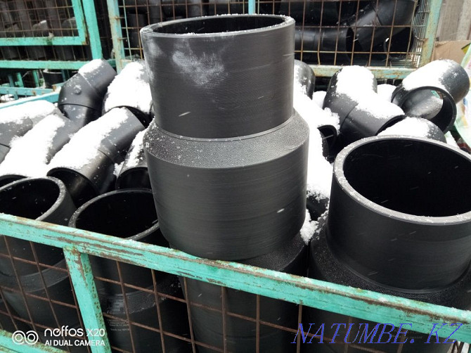 PE Pipe Fitting Elbows Reducer Tee Flanges Almaty - photo 3