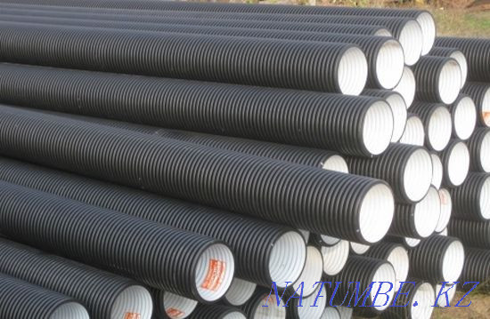 Труба Гофрированная для Канализации Алматы - изображение 1