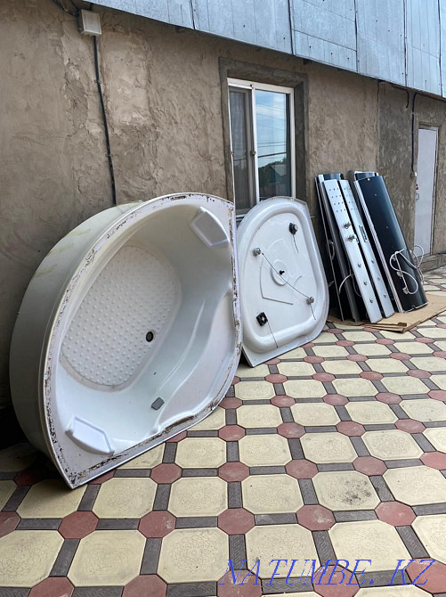 Shower Cabin Excellent Condition! Jacuzzi! Shower Cabin Bath Tray Almaty - photo 4