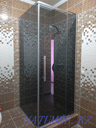 Shower Cabin Shower Cabin Fencing Partition Wall Bathtub Glass Jacuzzi Almaty - photo 4