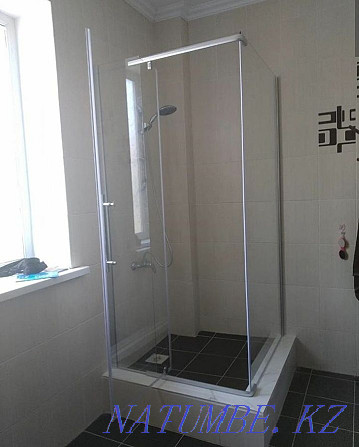 Shower Cabin Shower Cabin Fencing Partition Wall Bathtub Glass Jacuzzi Almaty - photo 2