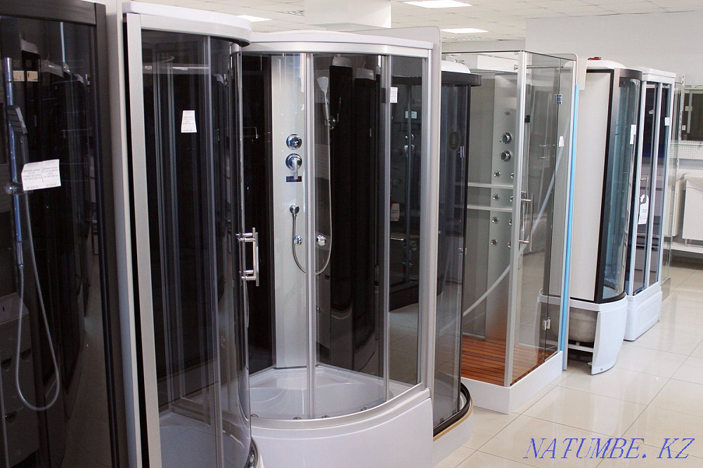 Душевая кабина СО СКЛАДА от 155'000тг!! Ограждения Душ кабинка Аристон Алматы - изображение 3
