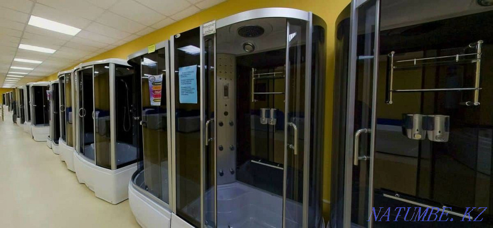 Душевая кабина СО СКЛАДА от 155'000тг!! Ограждения Душ кабинка Аристон Алматы - изображение 2