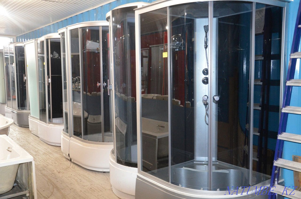 Душевая кабина СО СКЛАДА от 155'000тг!! Ограждения Душ кабинка Аристон Алматы - изображение 1