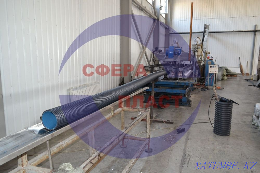 Трубы пластиковые (двухслойные) Алматы - изображение 2