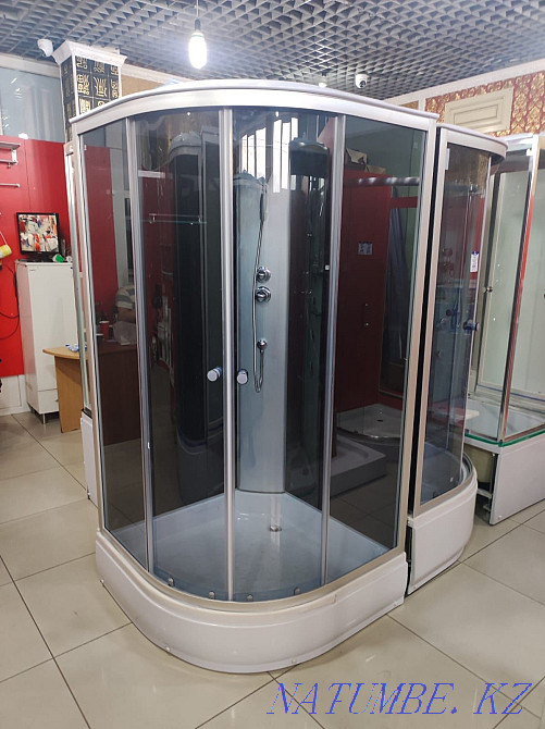 Душевая кабина San Way 80*80 В Идеальном состоянии! Душ Кабинка Поддон Алматы - изображение 4