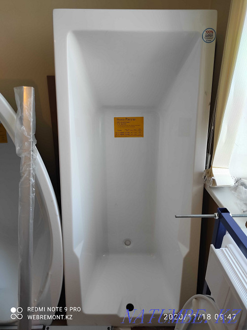 Акрил ваннасы Ragusa 190*90 см.(Ресей). Астанадағы қоймадан  Астана - изображение 4