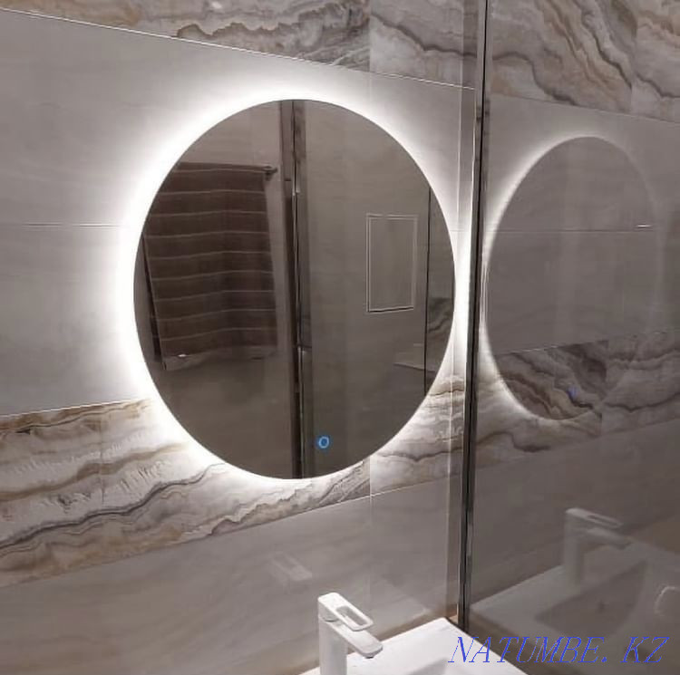 Душевая кабина, душевые ограждения, стеклянные перегородки, шторки, Астана - изображение 3