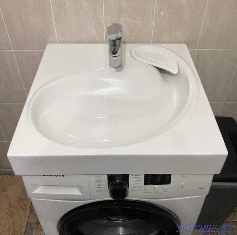 Sink over washing machine in AKTAU, ZHANAOZEN from 29500 tenge. Aqtau - photo 7
