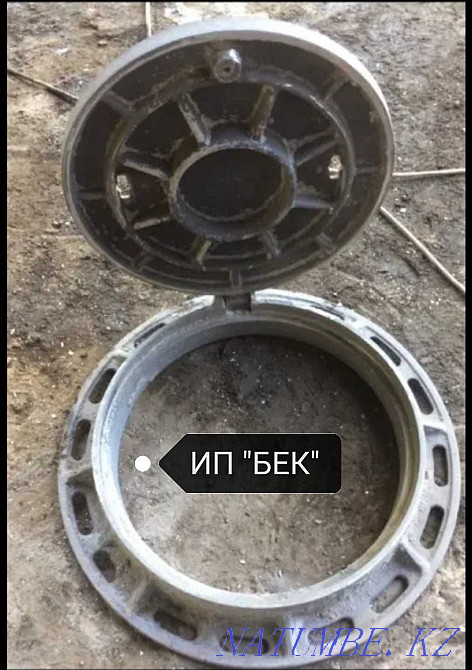 Cast iron sewer manholes Almaty - photo 2