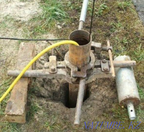We drill a well for a deep pump. Боралдай - photo 1