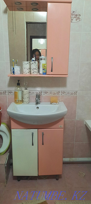 Раковина и зеркало для ванной комнаты Астана - изображение 1