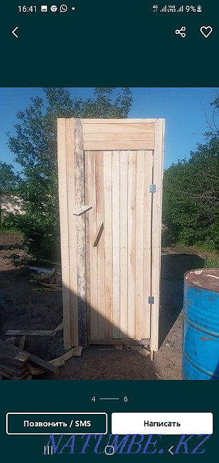 Selling toilet and shower. 35000 free delivery Большой чаган - photo 2