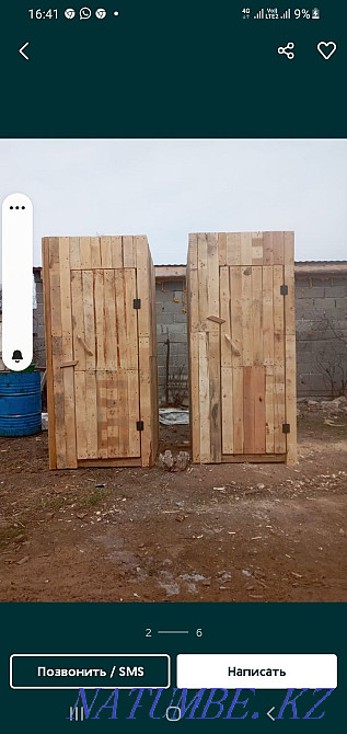 Selling toilet and shower. 35000 free delivery Большой чаган - photo 1