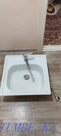 Kitchen sink for sale with faucet Kapshagay - photo 1