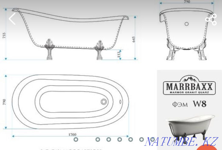 Ванналар жаңа дизайн, ғажайып.  Астана - изображение 2