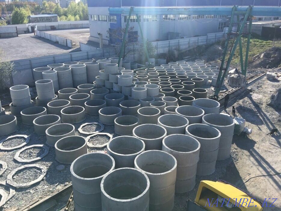 Крышки и днища бетонных септических колец- колодцев Талдыкорган - изображение 4