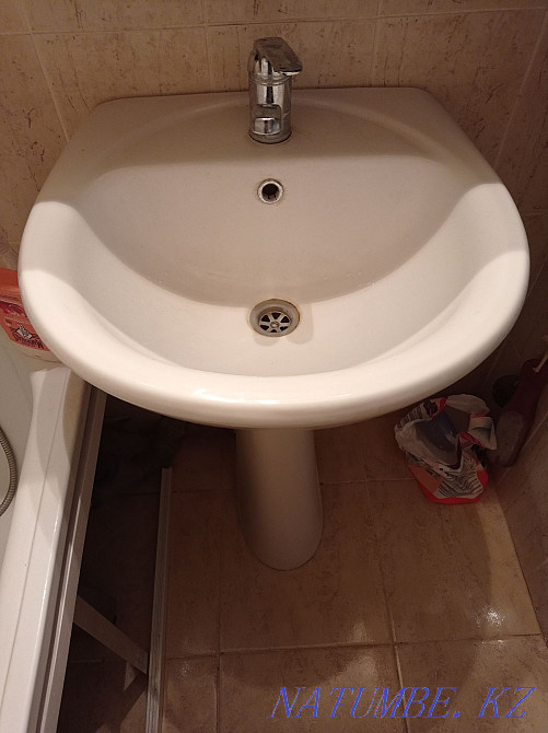Раковина в хорошем состоянии Костанай - изображение 2