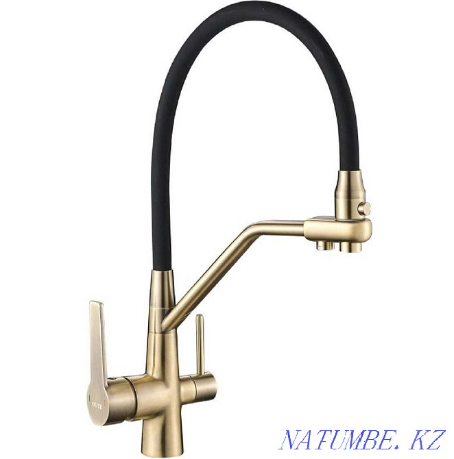 Асүйге арналған кран 2-і 1 BRNOU BR801 алтын/қара  Астана - изображение 1