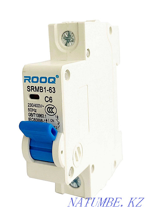Miniature circuit breaker ROOQ SRMB1-63/1P C63A Almaty - photo 3