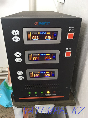 URGENTLY! Sell voltage stabilizer 380 V. All questions by phone Aqtobe - photo 1