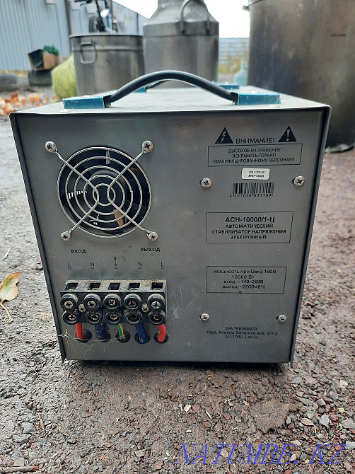 I sell a voltage stabilizer 10 kV: 50 000 ₸ — Electrics NATUMBE.KZ