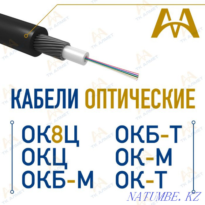 Кабелҳо - кабелҳои барқ, оптикӣ, мис, UTP. Дар фурӯш! Алматы - photo 1