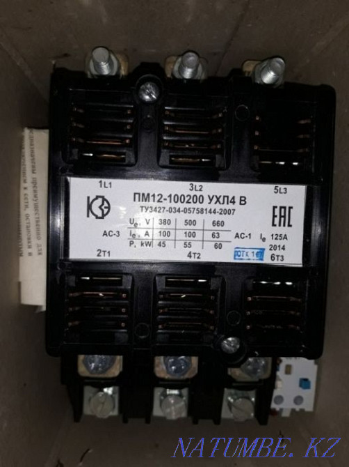 I will sell the contactor starter and automatic switches I lie Almaty - photo 3