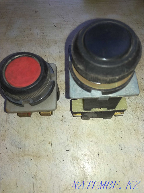 Электрическая кнопка-пускатель. Электрический трёхфазный автомат. Темиртау - изображение 1