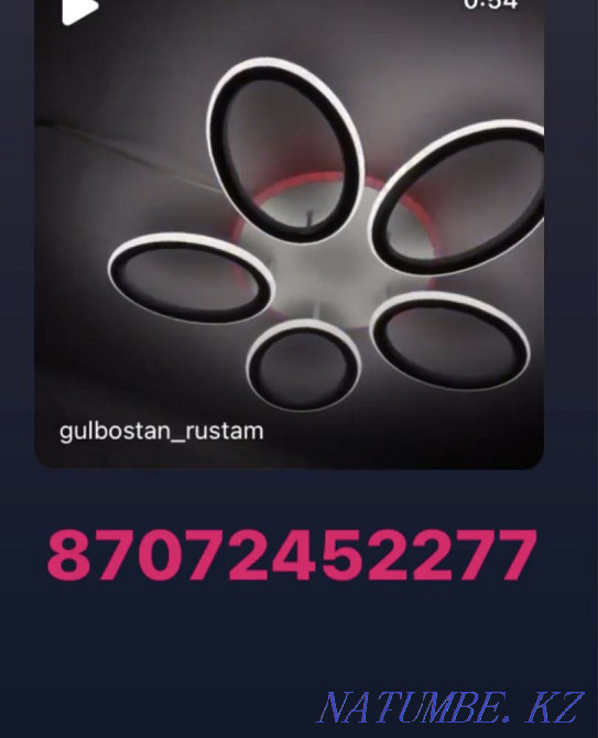 Led chandeliers wholesale and retail delivery throughout Kazakhstan Almaty - photo 1