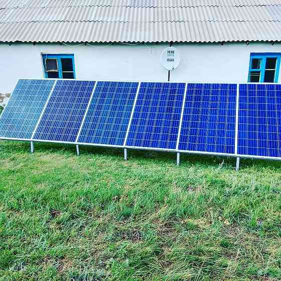 Солнечный электро станции для крестьянской хозяйства.Солнечный батареи Karagandy