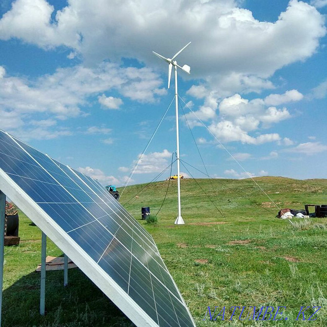 Solar power station for a peasant economy.Solar batteries Karagandy - photo 8