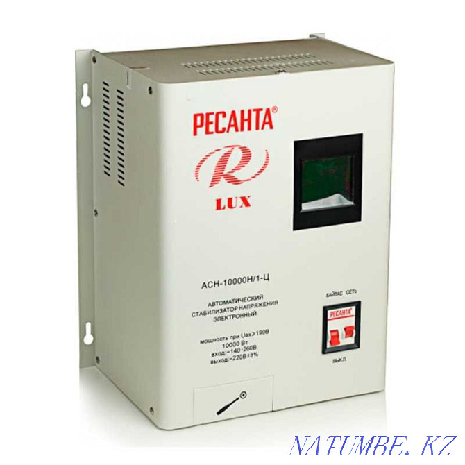 Voltage stabilizer series LUX RESANTA ASN-10000N/1-Ts-10 kW Almaty - photo 2