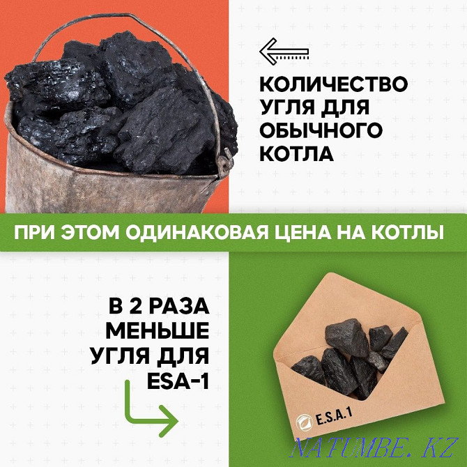 Котлы,котел ЭКО малодымные длительного горения на угле и газе. Астана - изображение 6