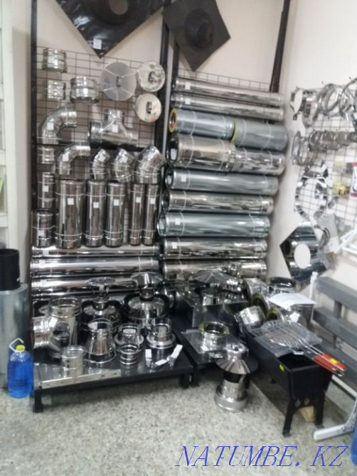Pipes, solofit, vermiculite, chimney brushes, septic tank, b Ust-Kamenogorsk - photo 3