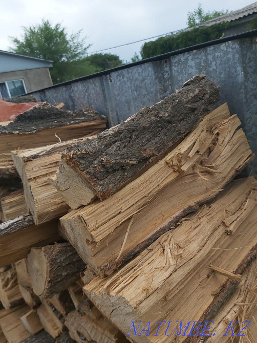 Chopped firewood, elm oak birch apple tree Almaty - photo 3