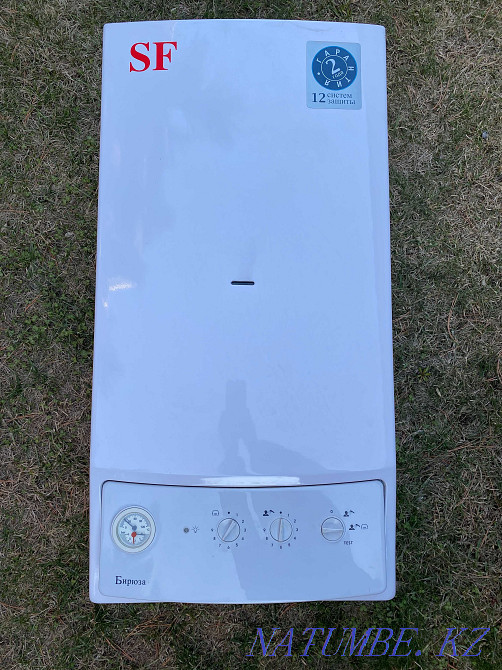 Продам газовый настенный котел SF Бирюза б/у Тараз - изображение 1