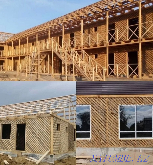 Лес пиломатериалы: доски, стропила, обрешётка, брус Алматы - изображение 6