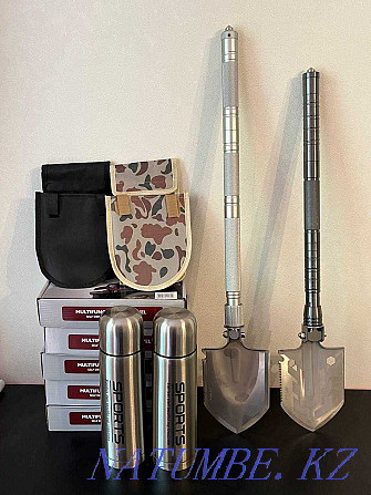Universal Military Collapsible Shovel Gift Thermos% Almaty - photo 1