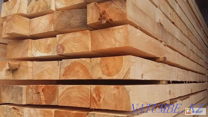 Lumber at KIROVA BeamStrapilaUnedged Edged Board Sawmill Pavlodar - photo 1