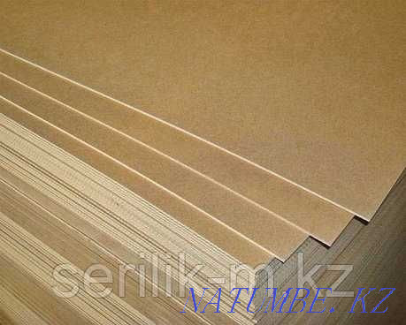 ПРОДАМ ДВП 2,75*1,7м h= 3,2мм 3550т. Бесплатная доставка по городу! Астана - изображение 1
