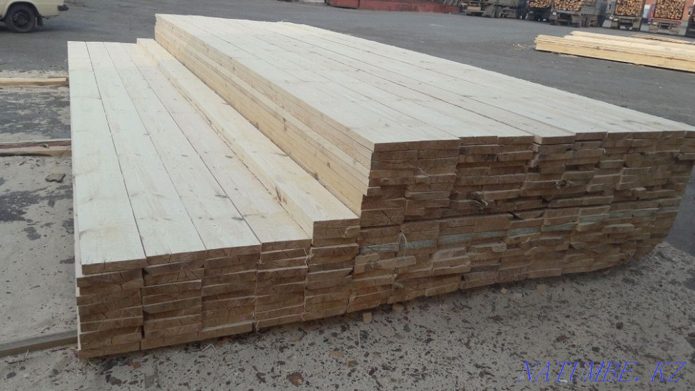 Lumber. Edged Board Unedged Slab Kostanay - photo 5