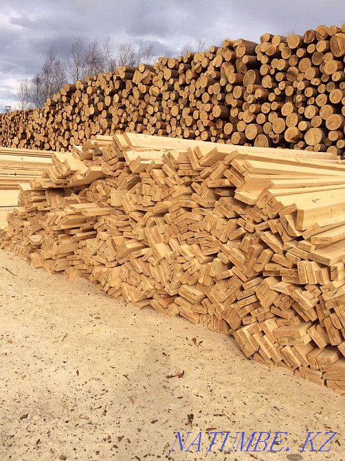 Lumber. Edged Board Unedged Slab Kostanay - photo 1