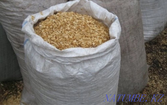 Sawdust, dry, in bags Shymkent - photo 2