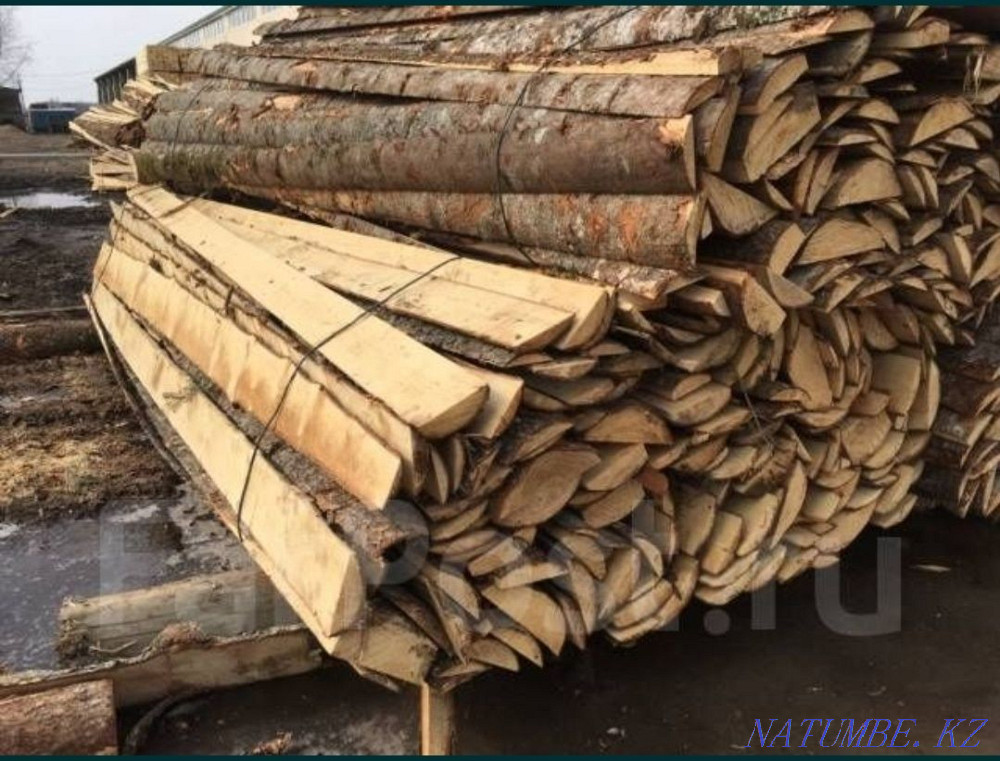 Доска, дрова, горбыль. Костанай - изображение 1