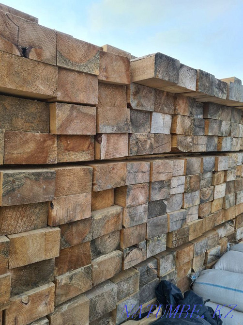 Арзан а?аш, доски, брус, агаш, тастама, стропила, черный, обрешотка Атырау - изображение 4