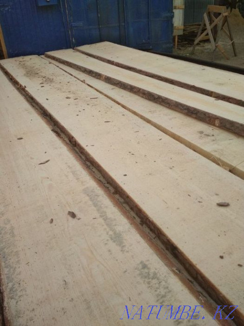 lumber board pine dry unedged carpentry 0.1 grade Almaty - photo 3